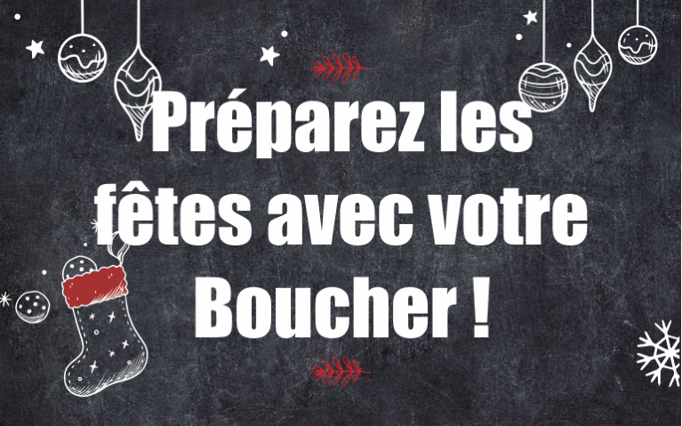 Et si vous prépariez les fêtes avec votre Boucherie E.Leclerc Aurillac. Cliquez pour en savoir plus, découvrez notre sélection pour passer des fêtes autour de viandes élaborés par nos experts bouchers, avec une sélection de volailles locale en direct de la Ferme VABRES à Lacapelle-Viescamp (15).