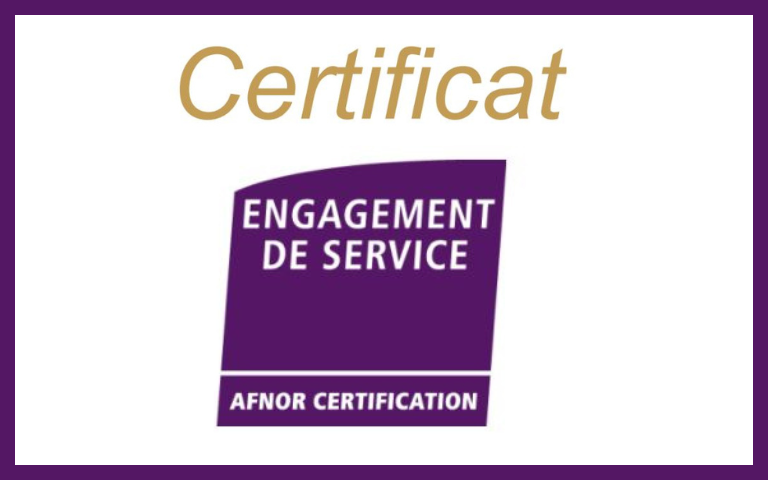 Certificat Afnor
