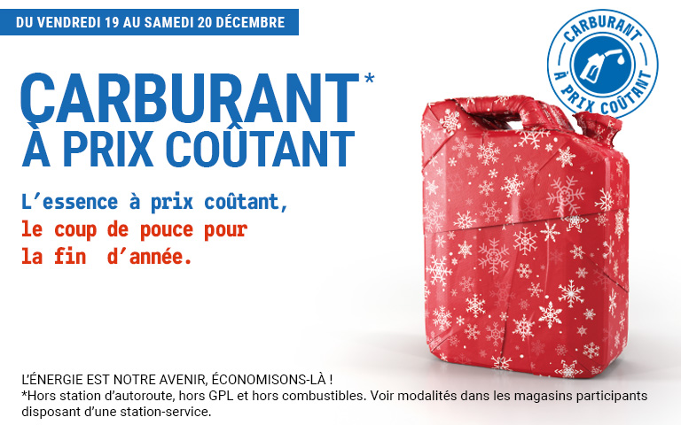 Carburant a prix coutant Vendredi 19 et samedi 20 Décembre 2025 . Hors GPL et Combustibles