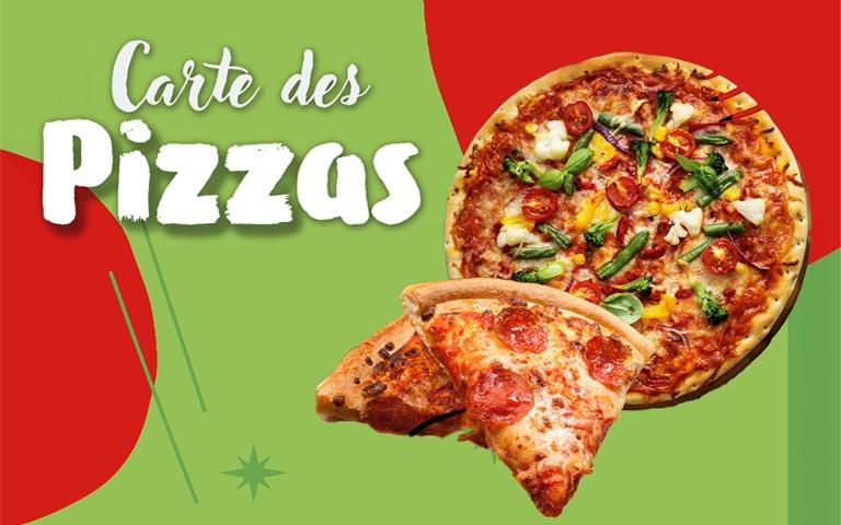 carte des pizza
