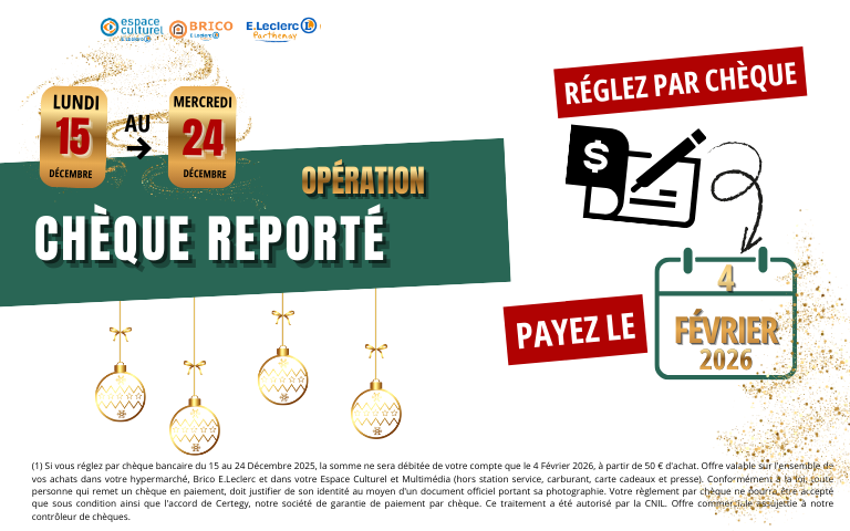 Cheque reporté