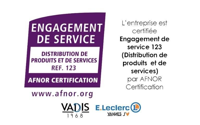 Engagement de service Leclerc Vannes