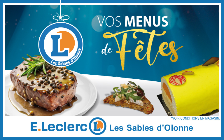 Vos menus de fêtes