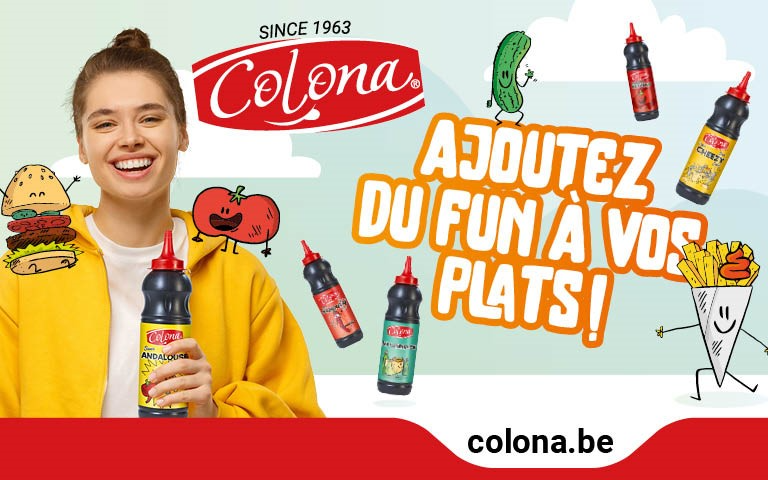 Découvrez les sauces Colona, pour ajouter du fun à vos plats !